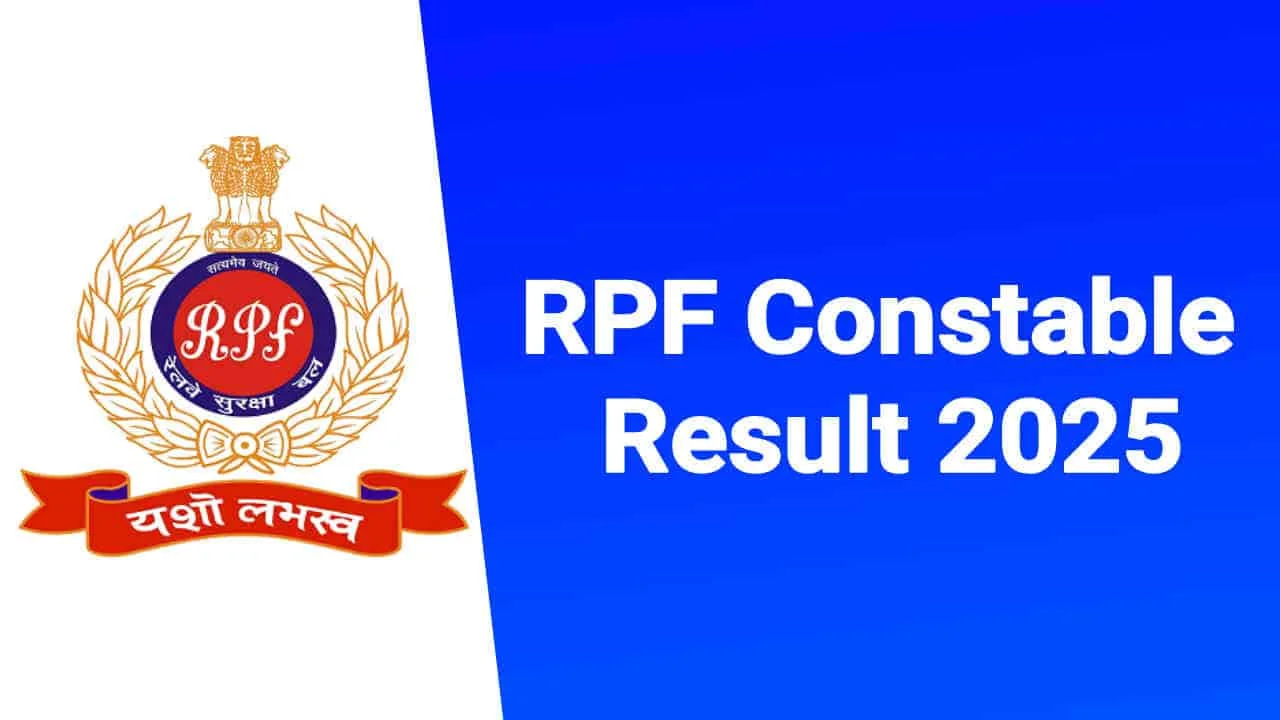 RPF Constable Result 2025